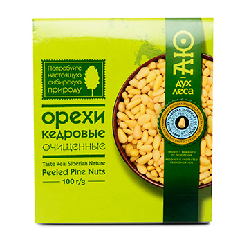 

Кедровые орехи АЮ-дух леса очищенные