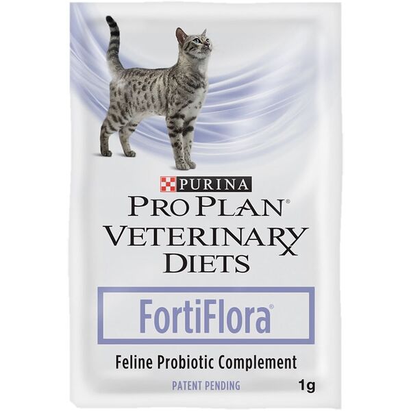 Пробиотическая добавка PURINA VET DIETS FortiFlora для кошек 1 шт., 1 гр.
