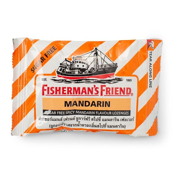 Леденцы Fisherman's Friend без сахара Spicy Mandarin, Великобритания