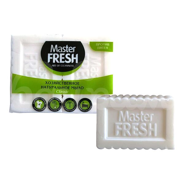 Мыло хозяйственное Master Fresh Classic 2*125гр Против пятен