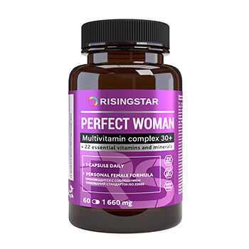 Бад Risingstar Поливитаминный комплекс Форте для женщин 60 капсул, Россия