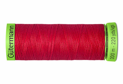 744581 Нить Extra Fine 150 для особо деликатных тканей, 200м, 100% п/э Gutermann(156 красный)