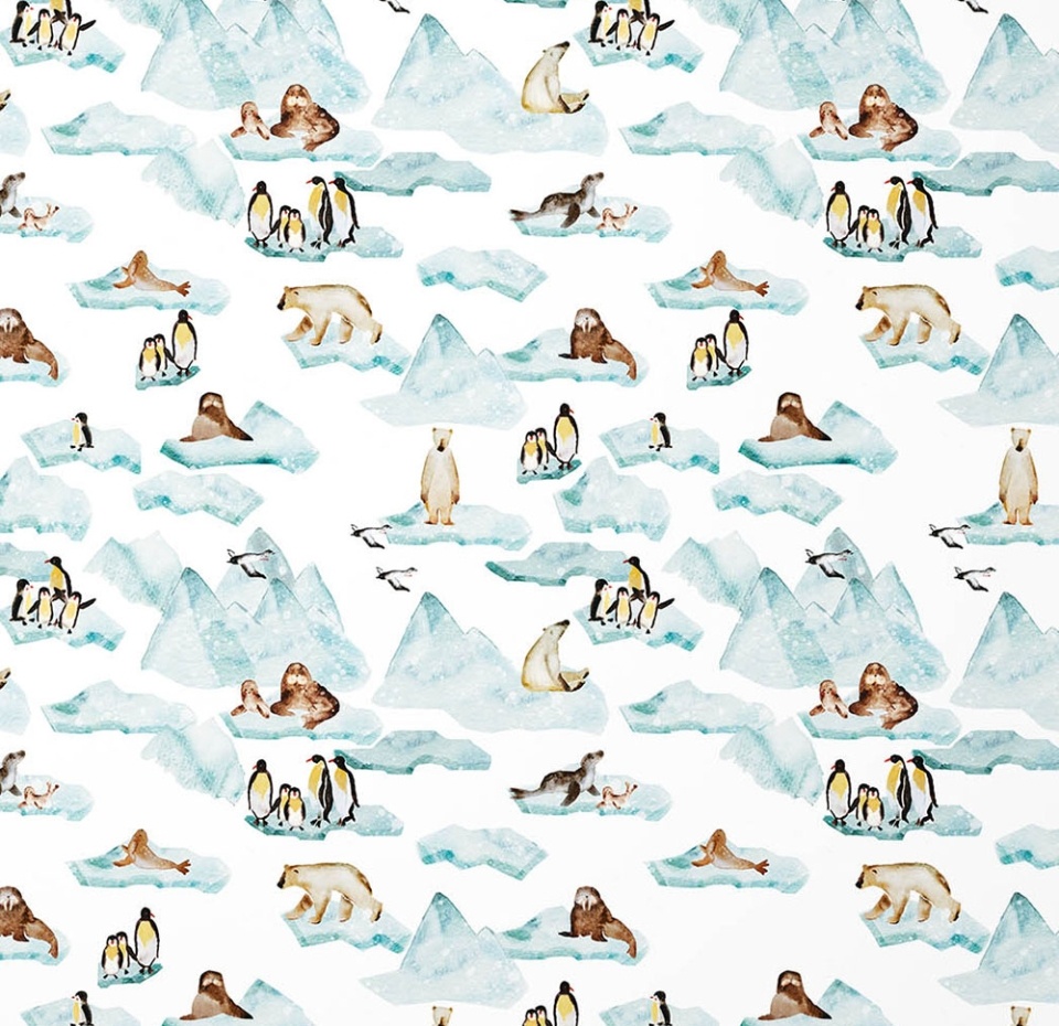 

Упаковочная бумага O'paper paper О’Арктика