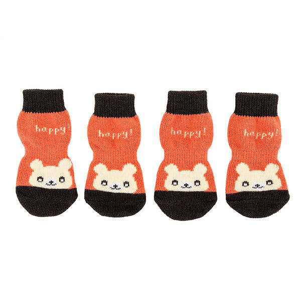 Носки для собак Happy M оранжевый (унисекс)