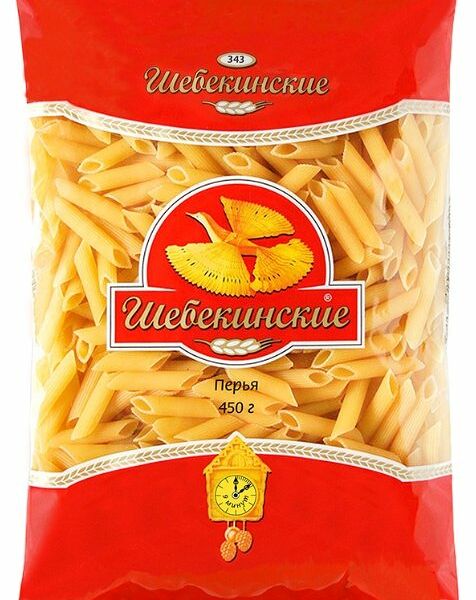 Макаронные изделия Перья №343 Шебекинские