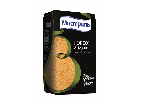 Горох жёлтый колотый Айдахо Мистраль