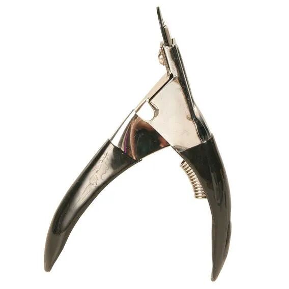 Кусачки-гильотина 11 см, ручки с резиновым покрытием