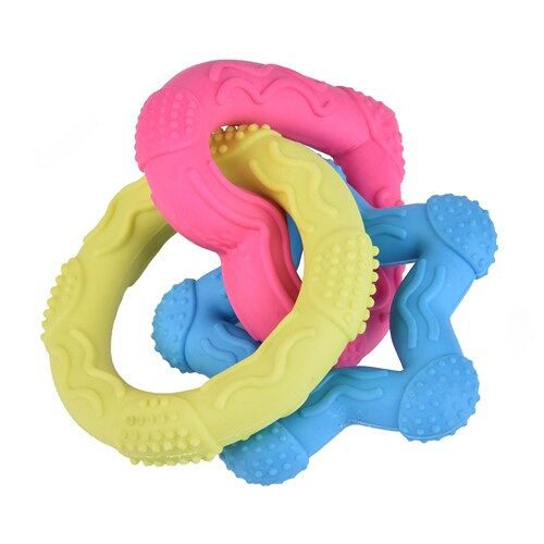 Игрушка Nunbell из трех фигур для собак 7 см, в ассортименте