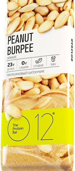 Батончик протеиновый O12 Вафельный арахис 50г