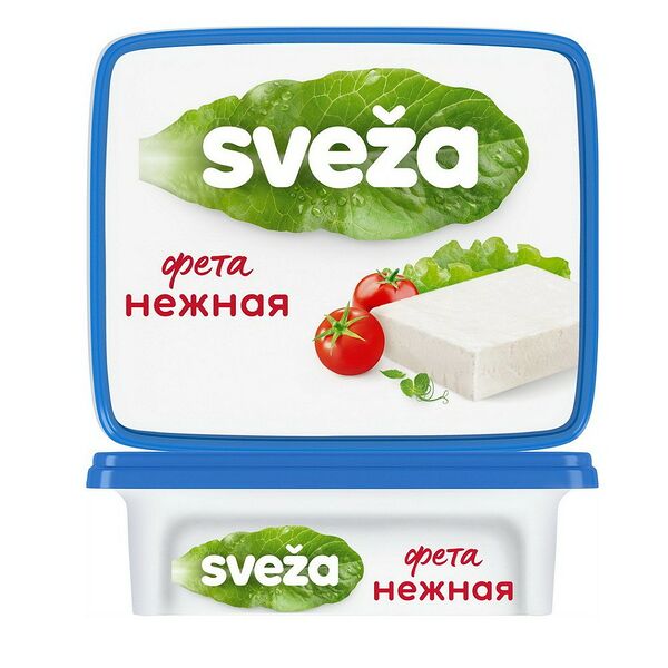 Сыр мягкий SVEZA Фета Нежная 45% п/ст 250г