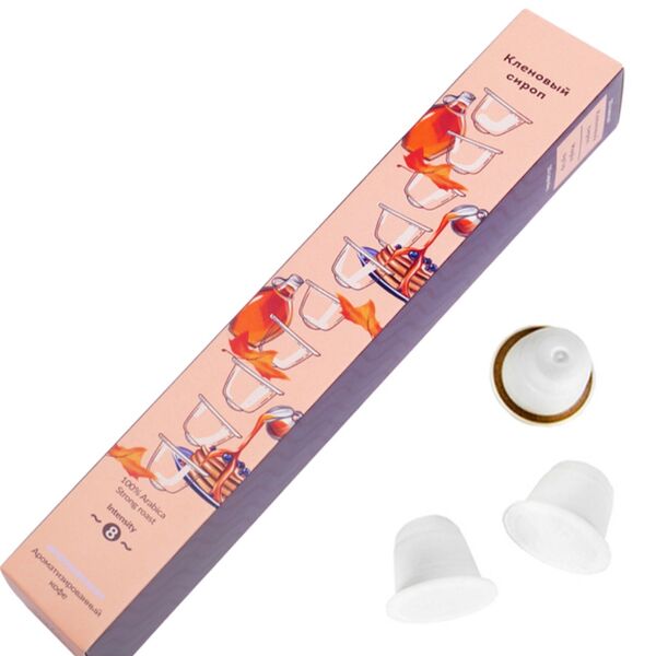 Кленовый сироп Набор капсул для кофемашины Nespresso
