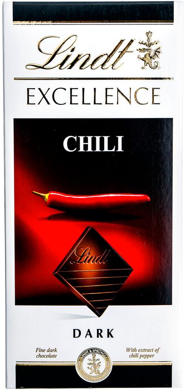 

Шоколад Lindt Excellence темный с чили 100 г