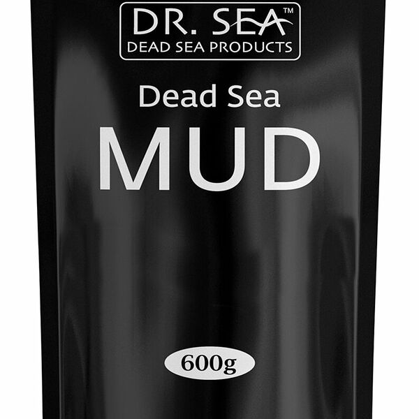  Грязь для тела Dr.Sea Мертвого моря черная минеральная 600 г