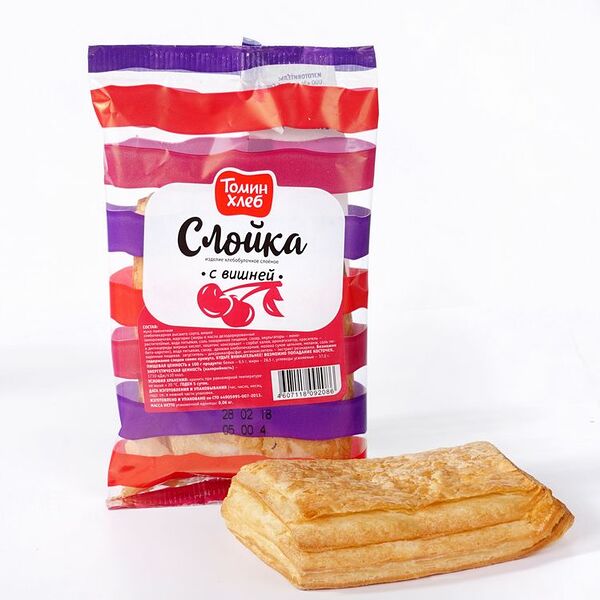 Слойка с вишней Томин хлеб