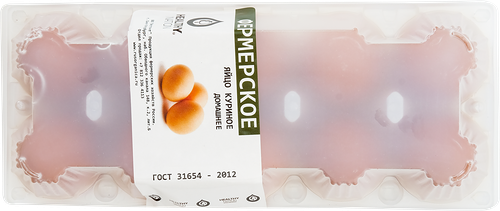 Яйцо куриное HEALTHY NATION Фермерское, 10шт