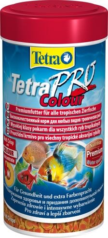 TetraPro Colour (чипсы) для любых видов тропических рыб