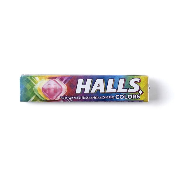 Леденцы Halls Colors