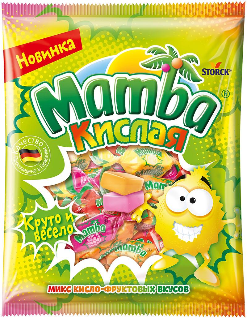 

Конфеты Mamba жевательные кислые