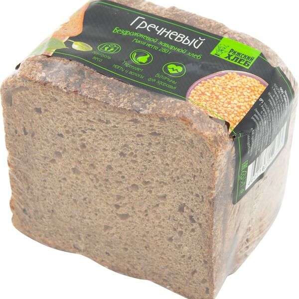 Хлеб Рижский Хлеб Гречневый 280г