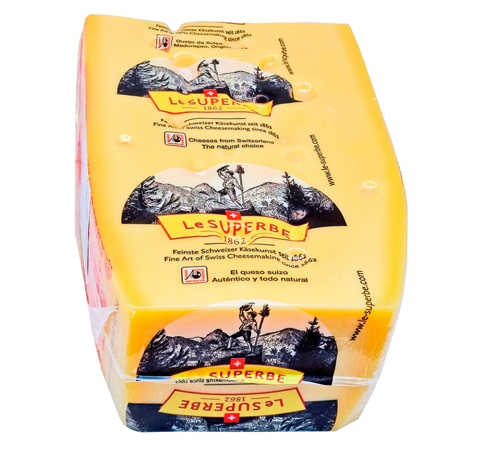 

Сыр Le Superbe Emmentaler полутвердый 50% вес