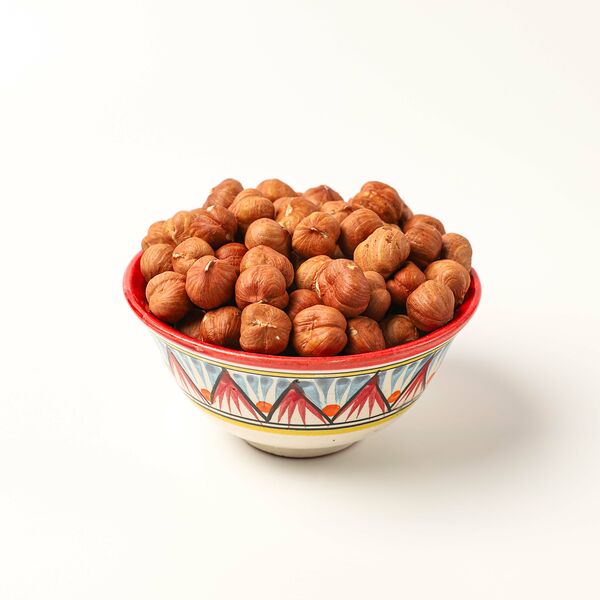 Фундук сырой молочный