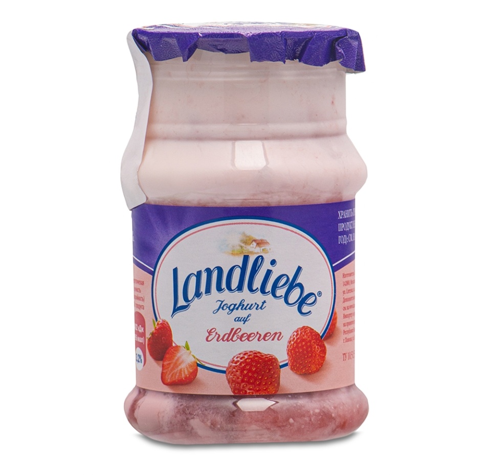 

Йогурт Landliebe с клубникой 3.2% 130 г