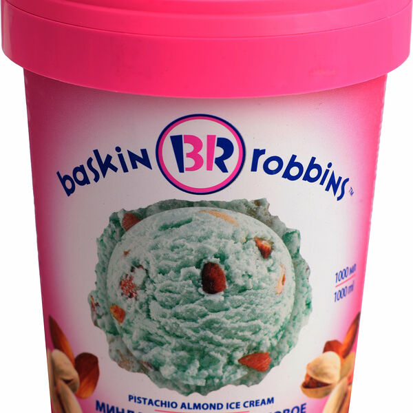 Мороженое сливочное Баскин Роббинс Миндально-фисташковое