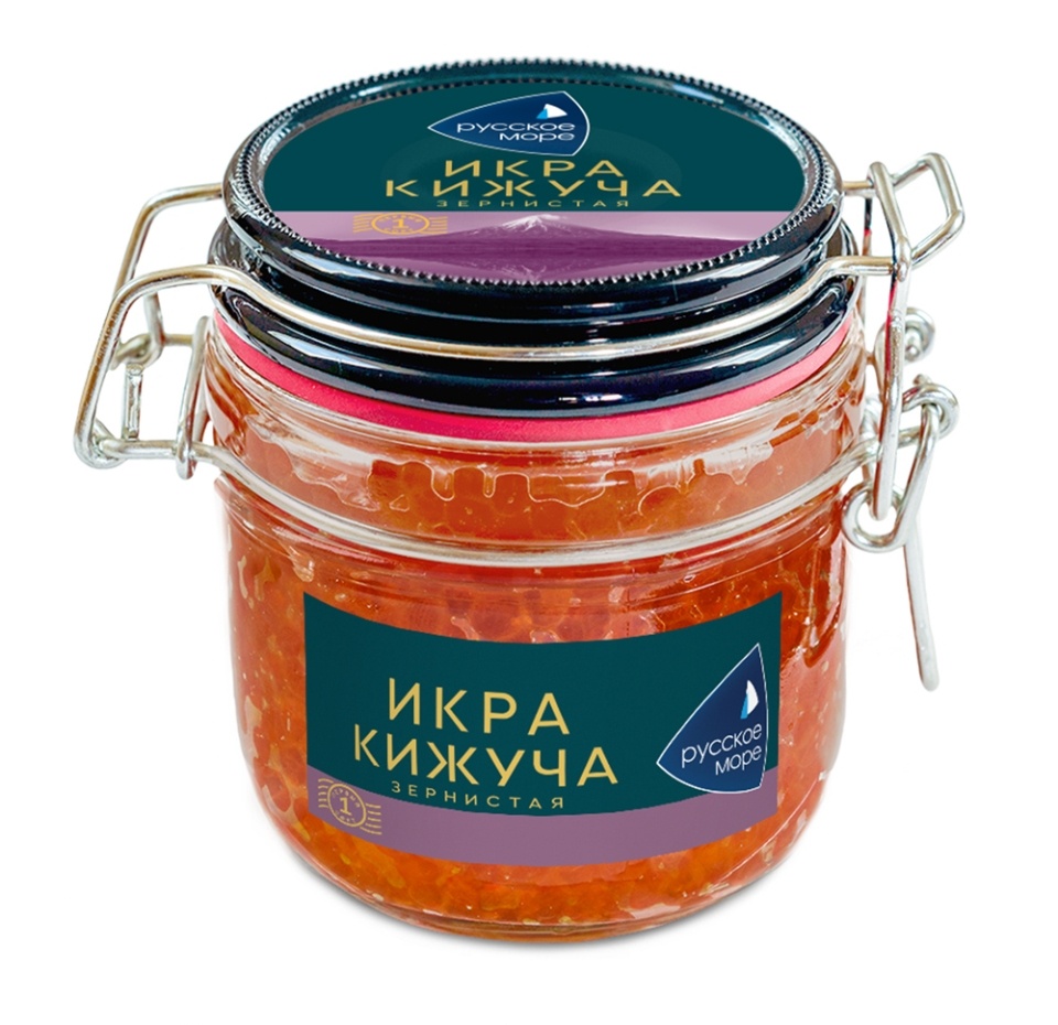 

Икра лососевая Русское море кижуча зернистая 230 г
