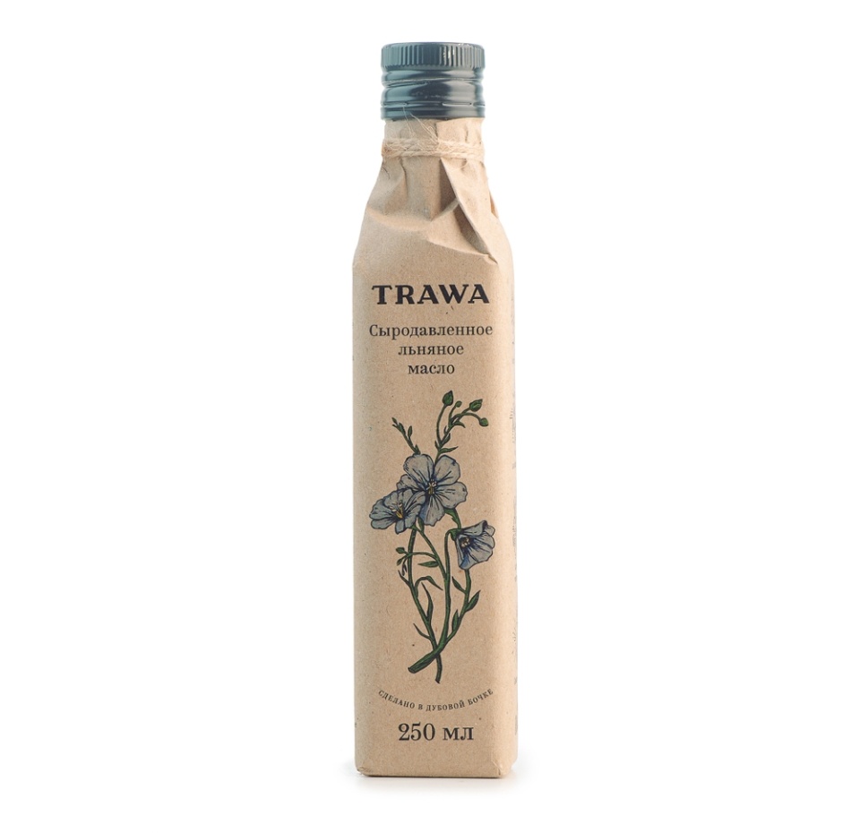 

Масло льняное Trawa сыродавленное 250 мл