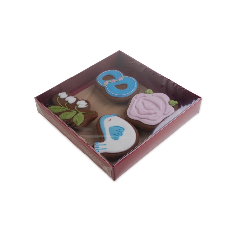 

Набор шоколадных пряников Baker-Maker Весенее ассорти 110 г