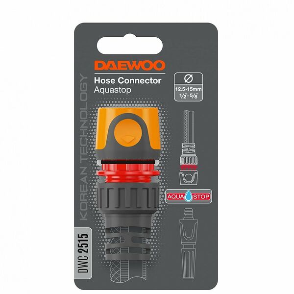 Коннектор для шланга Daewoo DWC 2515 12,5-15 мм (1/2