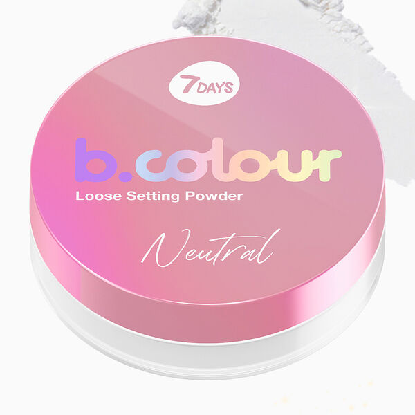 Пудра 7 Days B. Colour прозрачная для лица 2 г