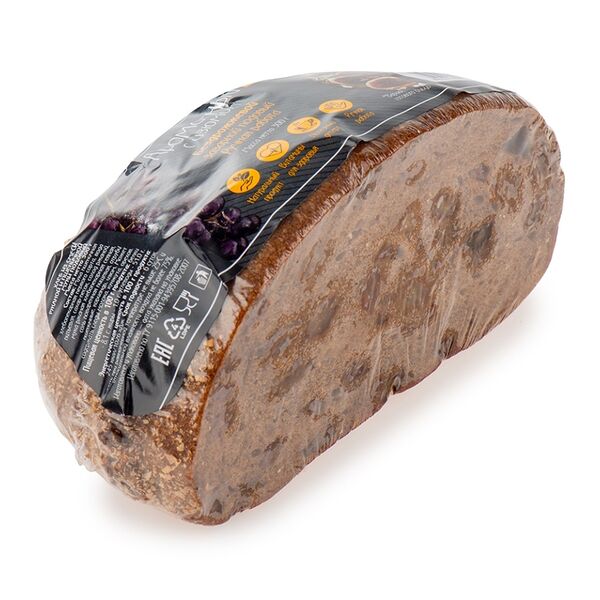 Хлеб ржано-пшеничный Рижский хлеб Ароматный с изюмом