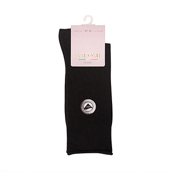 Носки женские ASKOMI Classic АG-7970 цвет черный р.25 (39-41), Россия