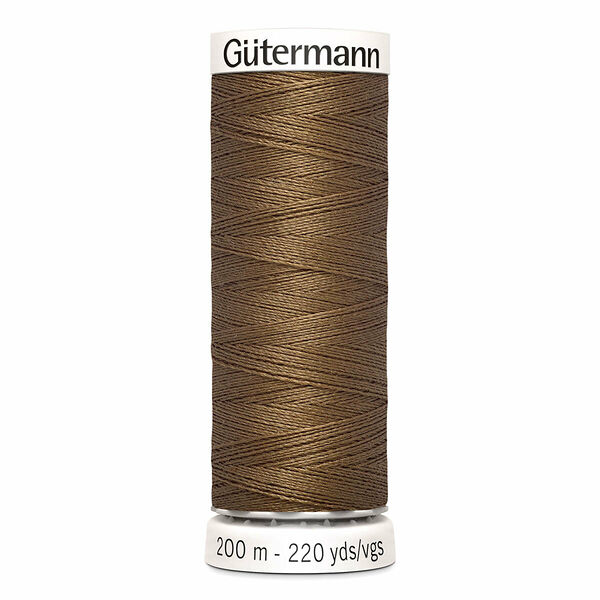 748277 Нить Sew-all для всех материалов, 200м, 100% п/э Gutermann(851 т.сепия)