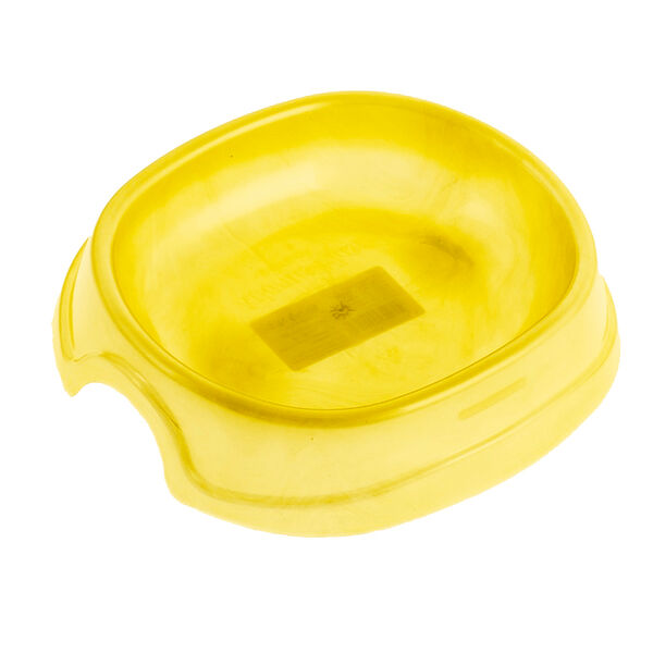 HOMECAT Atlantis Миска 200мл 13,5х12,5х3см (пластик) желтый перламутр