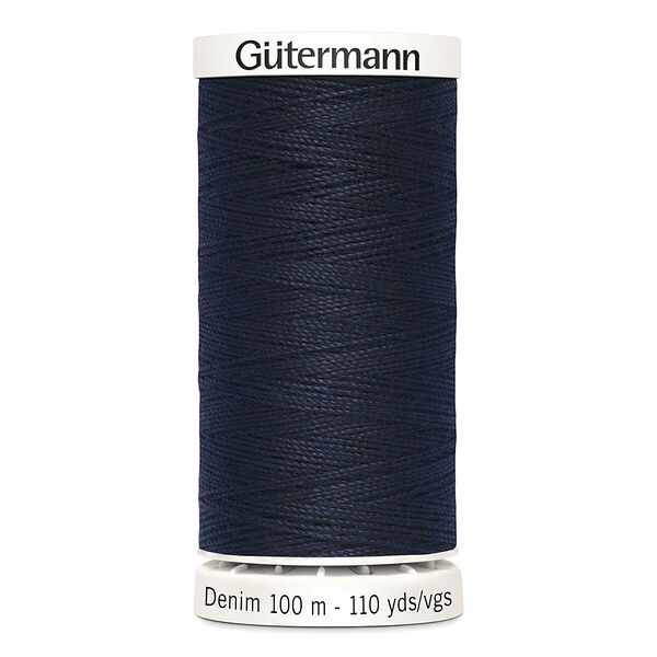 700160 Нить Denim 50 для пошива изделий из джинсовой ткани, 100м, 100% п/э Gutermann(6950)