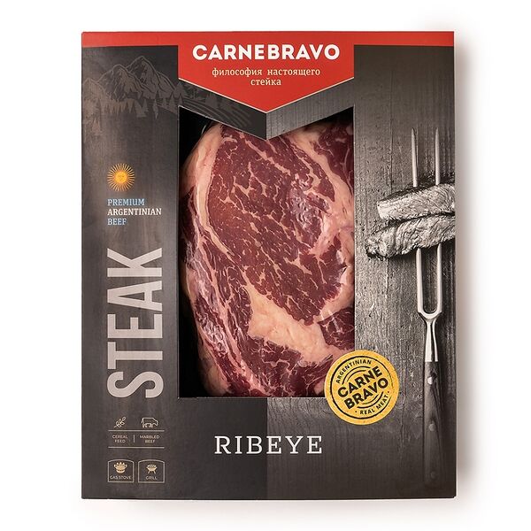 Стейк Рибай из говядины CARNEBRAVO
