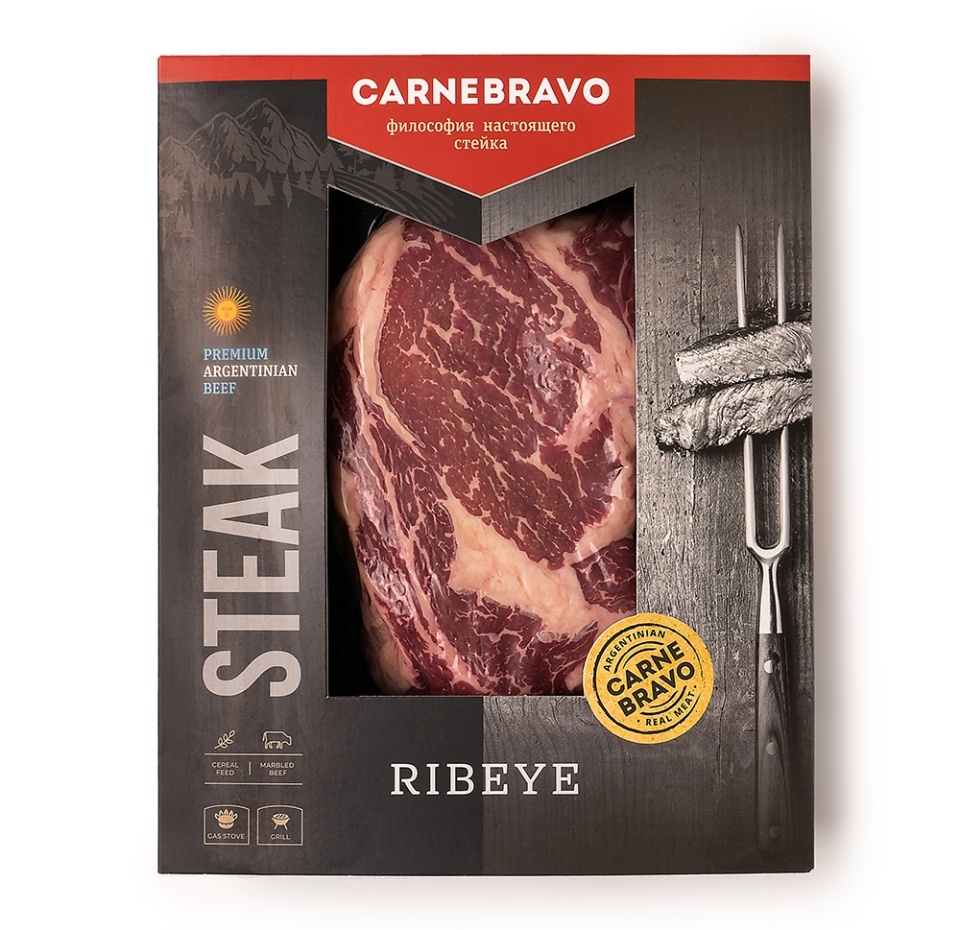 

Стейк Рибай из говядины CARNEBRAVO