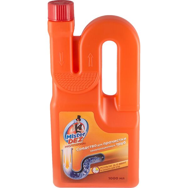 Средство чистящее для прочистки труб Mister Dez 1000 мл