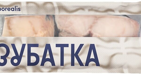 Зубатка Borealis Пестрая стейки замороженные 600г