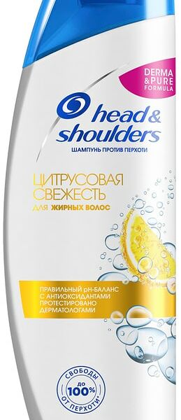 Шампунь для волос Head&Shoulders Цитрусовая Свежесть 600мл
