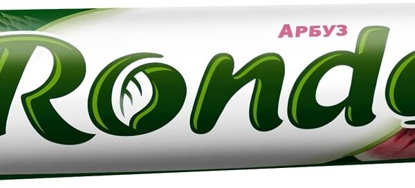 Конфеты RONDO со вкусом арбуза на сахаре вес 30г Wrigley РОССИЯ