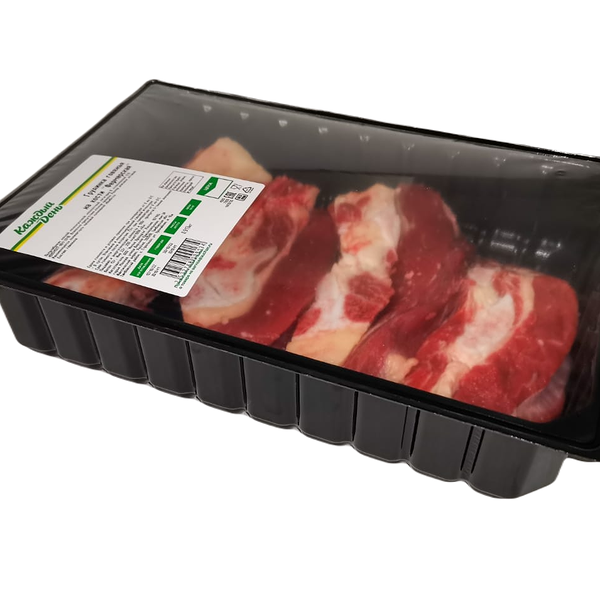 Грудинка говяжья Каждый день Фермерская на кости охлажденная (0,8-1,2 кг), 1 упаковка 