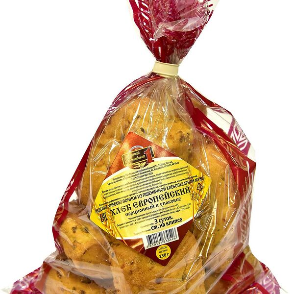 Хлеб Брянский Хк Европейский порционный