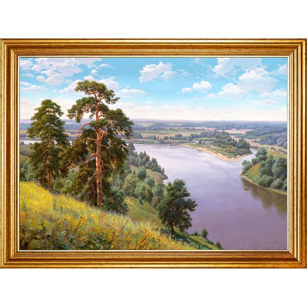 Картина в раме Обрыв, 30х40 см