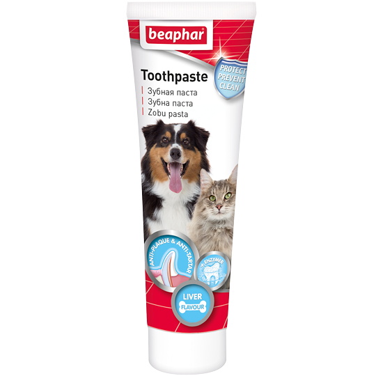 Зубная паста Beaphar Toothpaste со вкусом печени