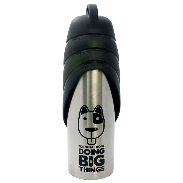 Бутылка для собак FOXIE SS Fin Cap Bottle металлическая