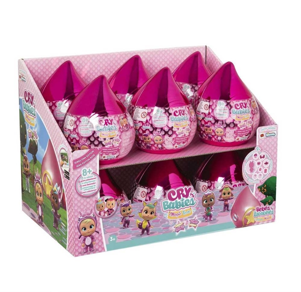 

Кукла «Плачущий младенец» IMC Toys с домиком Magic Tears Pink Edition 1 шт., в ассортименте, Китай