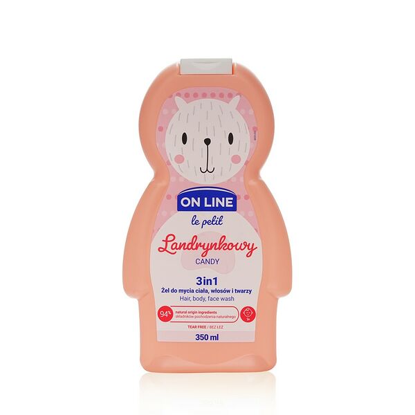 Детский гель для купания 3 в 1 On Line Le petit 